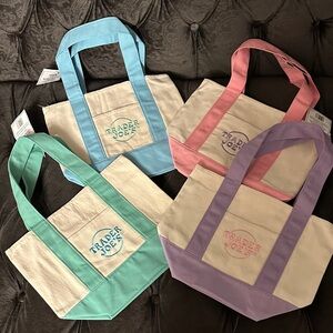 Trader Joe’s Pastel Mini Totes- Set of 4